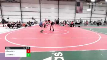 220 lbs Consi Of 8 #2 - Jaylen Ignacio, NM vs Aidan Schlett, NJ