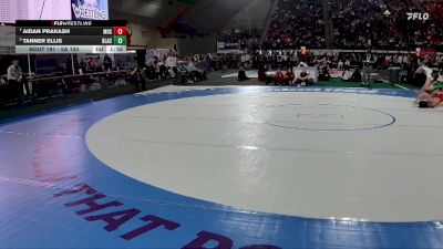 5A 150 lbs Quarterfinal - Aidan Prakash, Moscow vs Tanner Ellis, Blackfoot