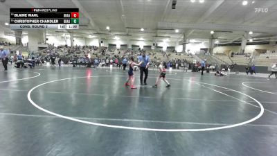 95 lbs Cons. Round 2 - Christopher Chandler, Blackman Wrestling Club vs Blaine Wahl, Nashville Catholic Wrestling