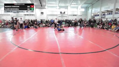 96 lbs Round Robin 1 - Maddux Rabczak, BAM Training Center-MS vs Clark McDowell, Bulldog Premier-MS