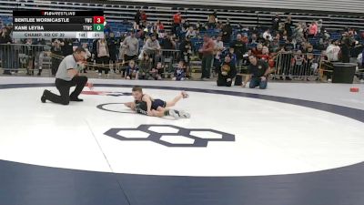 49 lbs Champ. Rd Of 32 - Bentlee Wormcastle, Yorktown Wrestling Club vs Kane Leyba, Team Tulsa Wrestling Club