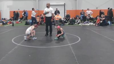 50 lbs Round 2 (6 Team) - Loftynn Malcolm, PA West Black vs Quinn Supanik, Backyard Barbies