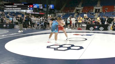 157 lbs Cons. Rd Of 16 - Parker Casey, Iowa vs Carlos Valdiviezo, California