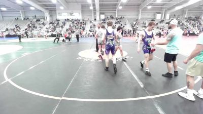 132 lbs Rr Rnd 3 - Bryce Doss, Indiana Outlaws Black vs James Guastella, OBWC Gremlins