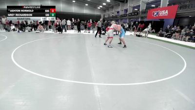 285 lbs Quarters - Ashton Honnold, Moen Wrestling Academy vs Grey Richardson, Glasgow Wrestling Academy