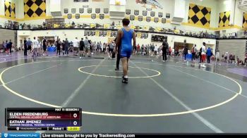 130 lbs Cons. Round 2 - Elden Fredenburg, Central Indiana Academy Of Wrestling vs Eathan Jimenez, Warrior Regional Training Center