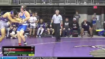 220 lbs Round 5 (8 Team) - Livai Opetaia, Blair vs Noah Molina, Kearney