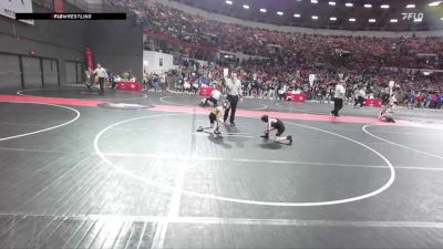 66 lbs Cons. Round 2 - Tucker Burgess, Cadott vs Pierce Buckley, New Richmond