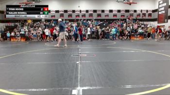 60 lbs Champ. Round 1 - Titan Hooks, Summerville Takedown vs Kallen Howell, Devilcats