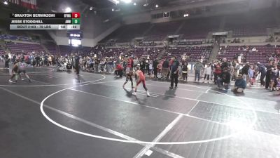 82 lbs Quarters - Jesse Stodghill, Animal House Wrestling vs Braxton Berninzoni, Black Fox Wrestling Academy