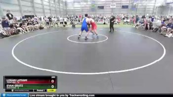 285 lbs 2nd Wrestleback (8 Team) - Logan Latham, Texas Red vs Evan Gratz, Wisconsin