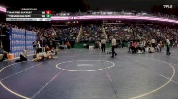 2A 190 lbs Cons. Round 2 - Trenton Baldree, Washington High School vs Maxwell Buckley, Lincolnton High School