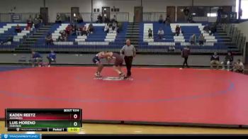 157 lbs Quarterfinal - Kaden Reetz, Augsburg vs Luis Moreno, Dubuque