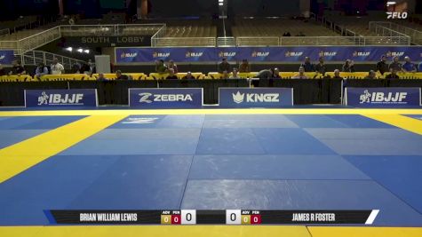 JAMES R FOSTER vs Brian William Lewis 2026 Pan Jiu Jitsu IBJJF Championship