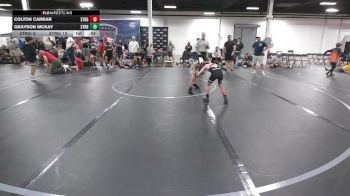 52 lbs Round 2 (6 Team) - Colton Carrar, Xtreme Team Grey vs Grayson McKay, Xtreme Team Black