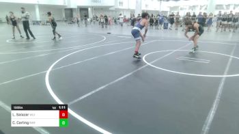 130 lbs Round Of 16 - Logan Salazar, Wlv Jr Wrestling vs Cooper Carling, Sierra Sabers