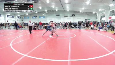 C-242 lbs Consi Of 16 #2 - Mason Thompson, MI vs Maclain Wilson, KY