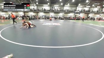 118 lbs Round Of 64 - Caleb Bergman, Ithaca vs Messiah Grant, Amsterdam