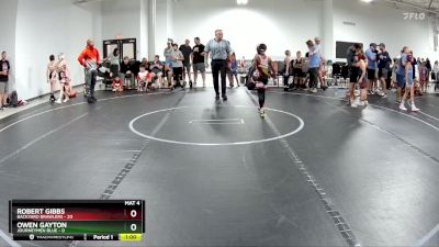 68 lbs Finals (2 Team) - Owen Gayton, Journeymen Blue vs Robert Gibbs, Backyard Brawlers