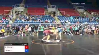 182 lbs Round Of 32 - Clayton Whiting, Wisconsin vs Ian Bush, West Virginia