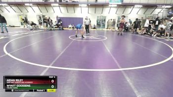 150 lbs Cons. Round 4 - Wyatt Goossens, Young Guns vs Aidan Riley, One Unit Wrestling Academy