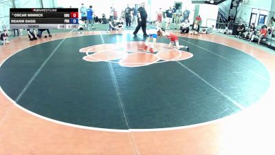 78 lbs Cons. Round 3 - Oscar Minnick, Knights Wrestling Club vs Deakin Dagg, PSF Wrestling Academy