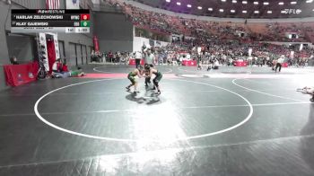 95 lbs Cons. Semi - Harlan Zelechowski, Waterford Youth Wrestling Club vs Klay Gajewski, Edgar