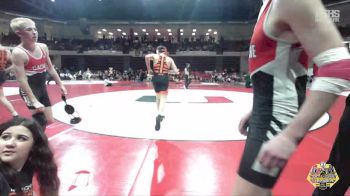 113 lbs Quarterfinals (8 Team) - Landon Dietz, CUSHING vs Brock Jones, CACHE