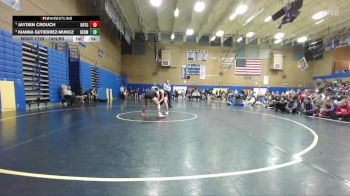 145lbs Cons. Semi - Kianna Gutierrez-Munoz, Hermiston (Girls) vs Jayden Crouch, Orting (Girls)