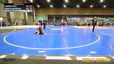 101 lbs Consi Of 8 #1 - Xander Poulin, Tuscon Cyclones vs Sergio Guadarrama, Outlaws Wrestling Club