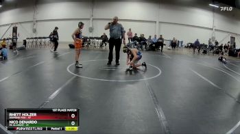 100 lbs Finals (2 Team) - Nico Denardo, PA Alliance vs Rhett Holzer, Diamond Fish