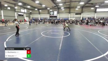 144 lbs Consolation - Elijah Muchowicz, No Team vs Adam Vasquez, No Team