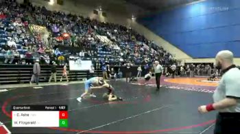 3 lbs Quarterfinal - Carson Ashe, Tabb vs Wyatt Fitzgerald, Fort Defiance