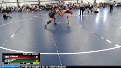 Elite 125 lbs Quarterfinal - Jake Jozwiak, Eureka vs James Levy, Wartburg