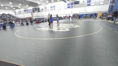 120 lbs Champ. Round 2 - Tatiana Colmenero, Gilroy vs Siena Antonio Hopkins, Camarillo