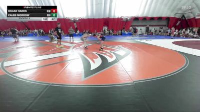 117-118 B Round 3 - Caleb Morrow, Roncalli vs Oscar Hanks, Bemidji