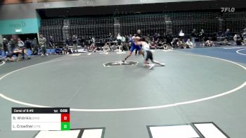 144 lbs Consi Of 8 #2 - Braxston Widrikis, Grandview vs Logan Crowther, Layton