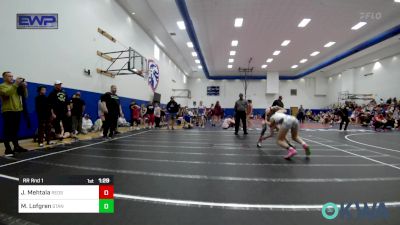 117 lbs Rr Rnd 1 - Jenica Mehtala, Redskins Wrestling Club vs Marah Lofgren, Standfast OKC