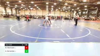 220 lbs Round Of 16 - Martin Martinetti, NJ vs Angel Cervantes, CA