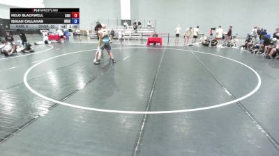 150 lbs Helo Blackwell, California Silver vs Isaiah Callahan, Ohio Gray
