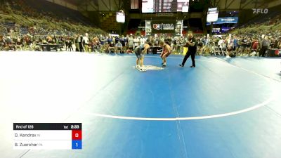 190 lbs Rnd Of 128 - Devin Kendrex, IN vs Brayden Zuercher, PA