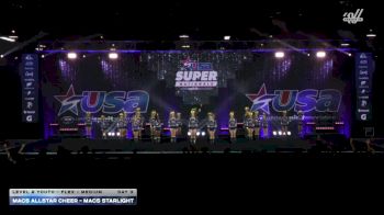 Macs Allstar Cheer - Starlight [2026 L2 Youth - Flex - Medium Day 3] 2026 USA All Star Super Nationals