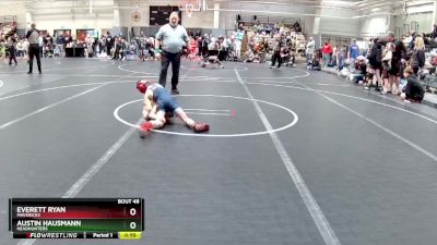 75 lbs Quarterfinal - Everett Ryan, Mavericks vs Austin Hausmann, Headhunters