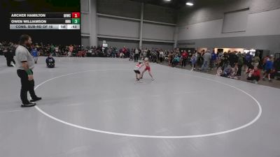 56 lbs Cons. Sub-rd Of 16 - Archer Hamilton, Greater Heights Wrestling Club vs Owen Williamson, Nebraska Wrestling Academy