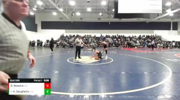 138 lbs Cons. Round 2 - Kamrin Daugherty, Yucaipa vs Ray Romero, Esperanza