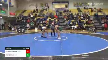 189 lbs Consy 8 - Patrick Cutchember, Quaker Valley vs Nick Olivieri, Delbarton-NJ