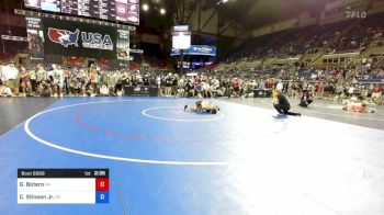 120 lbs Cons 8 #2 - Gauge Botero, Pennsylvania vs Cameron Stinson Jr., North Carolina