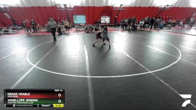 78-85 lbs Round 4 - Vanellope Jenkins, Harvard Wrestling Club vs Drake Vrable, Wisconsin