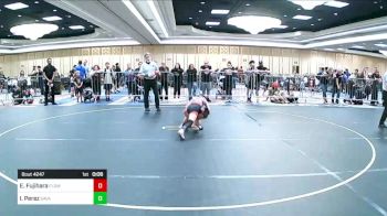 58 lbs Consolation - Easton Fujihara, Flow Academy HI vs Isaac Perez, Savage House WC