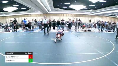 58 lbs Consolation - Easton Fujihara, Flow Academy HI vs Isaac Perez, Savage House WC